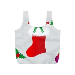 Christmas Stocking Full Print Recycle Bags (s) 