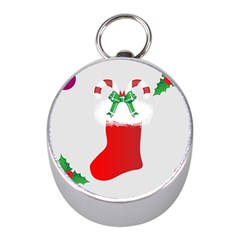 Christmas Stocking Mini Silver Compasses by christmastore