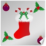 Christmas Stocking Canvas 16  x 16   15.2 x15.41  Canvas - 1