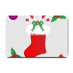 Christmas Stocking Small Doormat  by christmastore