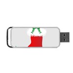 Christmas Stocking Portable USB Flash (One Side) Front