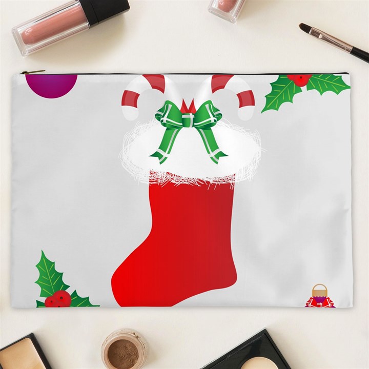 Christmas Stocking Cosmetic Bag (XXL) 