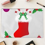 Christmas Stocking Cosmetic Bag (XXL)  Back