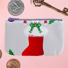 Christmas Stocking Large Coin Purse by christmastore