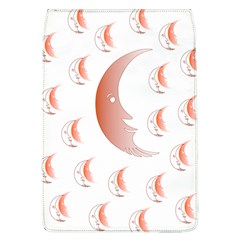 Moon Moonface Pattern Outlines Flap Covers (l)  by Celenk