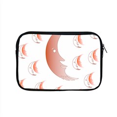 Moon Moonface Pattern Outlines Apple Macbook Pro 15  Zipper Case by Celenk