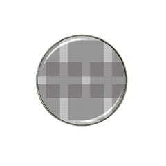 Gray Designs Transparency Square Hat Clip Ball Marker by Celenk