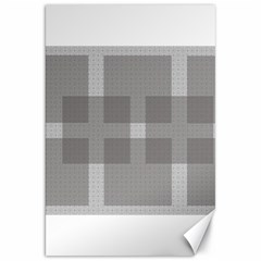 Gray Designs Transparency Square Canvas 20  X 30   by Celenk