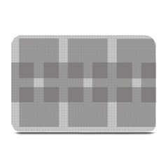 Gray Designs Transparency Square Plate Mats by Celenk