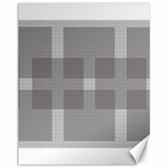 Gray Designs Transparency Square Canvas 11  X 14   by Celenk