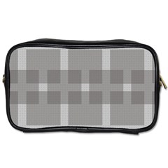 Gray Designs Transparency Square Toiletries Bags by Celenk