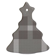 Gray Designs Transparency Square Ornament (christmas Tree)  by Celenk