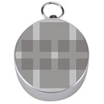 Gray Designs Transparency Square Silver Compasses Front