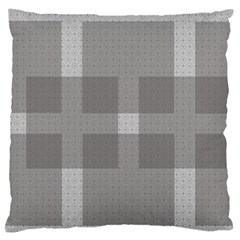 Gray Designs Transparency Square Large Flano Cushion Case (one Side) by Celenk