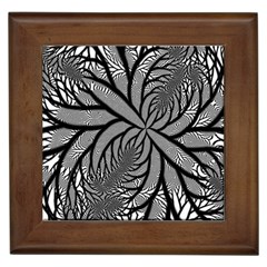 Fractal Symmetry Pattern Network Framed Tiles