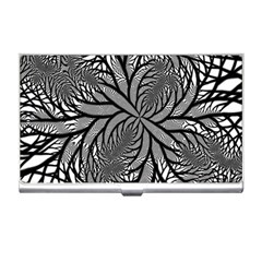 Fractal Symmetry Pattern Network Business Card Holders