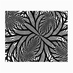 Fractal Symmetry Pattern Network Small Glasses Cloth