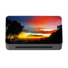 Sunset Mountain Indonesia Adventure Memory Card Reader With Cf by Celenk