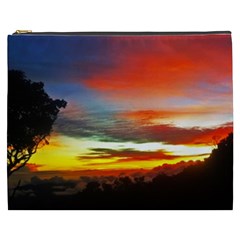 Sunset Mountain Indonesia Adventure Cosmetic Bag (xxxl)  by Celenk