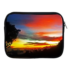 Sunset Mountain Indonesia Adventure Apple Ipad 2/3/4 Zipper Cases by Celenk