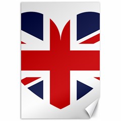 Uk Flag United Kingdom Canvas 20  X 30   by Celenk