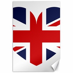 Uk Flag United Kingdom Canvas 24  X 36  by Celenk