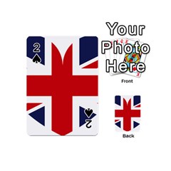 Uk Flag United Kingdom Playing Cards 54 (mini)  by Celenk