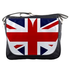 Uk Flag United Kingdom Messenger Bags by Celenk