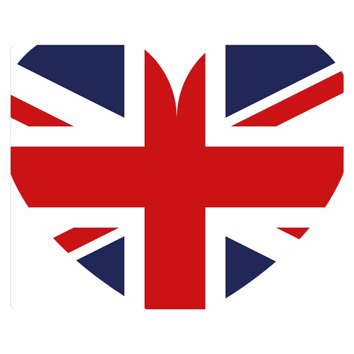 Uk Flag United Kingdom Double Sided Flano Blanket (Medium) 