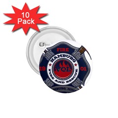 Hamburg, Minn Fire Dept 1 75  Buttons (10 Pack) by Bigfootshirtshop