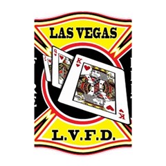 Las Vegas Fire Department Shower Curtain 48  X 72  (small)  by Bigfootshirtshop