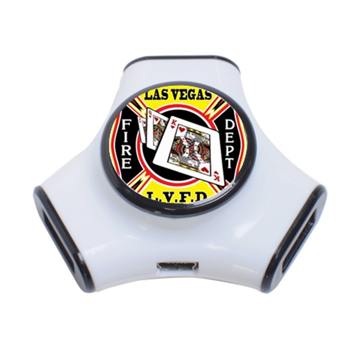 Las Vegas Fire Department 3-Port USB Hub