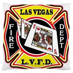 Las Vegas Fire Department Large Cushion Case (two Sides)