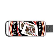 Las Vegas Fire Department Portable Usb Flash (one Side) by Bigfootshirtshop