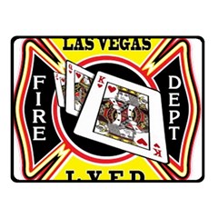 Las Vegas Fire Department Double Sided Fleece Blanket (small) 