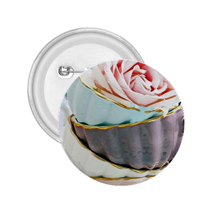 tea cups 2.25  Buttons