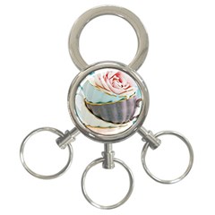 Tea Cups 3-ring Key Chains by NouveauDesign