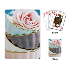 Tea Cups Playing Card by NouveauDesign