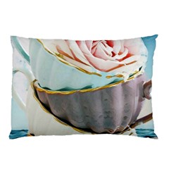 Tea Cups Pillow Case by NouveauDesign