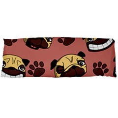 Happy Pugs Body Pillow Case Dakimakura (Two Sides)