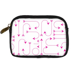 Arrows Girly Pink Cute Decorative Digital Camera Cases by Celenk