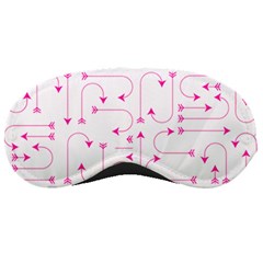 Arrows Girly Pink Cute Decorative Sleeping Masks by Celenk