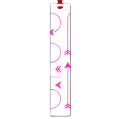 Arrows Girly Pink Cute Decorative Large Book Marks by Celenk