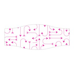 Arrows Girly Pink Cute Decorative Stretchable Headband by Celenk