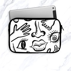 Anatomy Icons Shapes Ear Lips Apple Ipad Mini Zipper Cases by Celenk