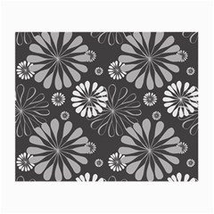 Floral Pattern Floral Background Small Glasses Cloth (2-side) by Celenk