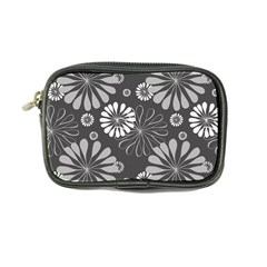 Floral Pattern Floral Background Coin Purse