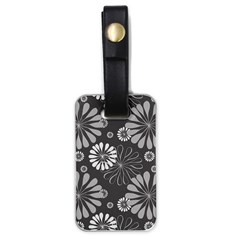 Floral Pattern Floral Background Luggage Tags (one Side)  by Celenk