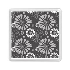 Floral Pattern Floral Background Memory Card Reader (square)  by Celenk