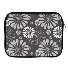 Floral Pattern Floral Background Apple Ipad 2/3/4 Zipper Cases by Celenk